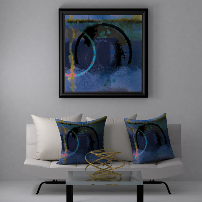 Housse de coussin carrée vive Connoisseur, 18" x 18"