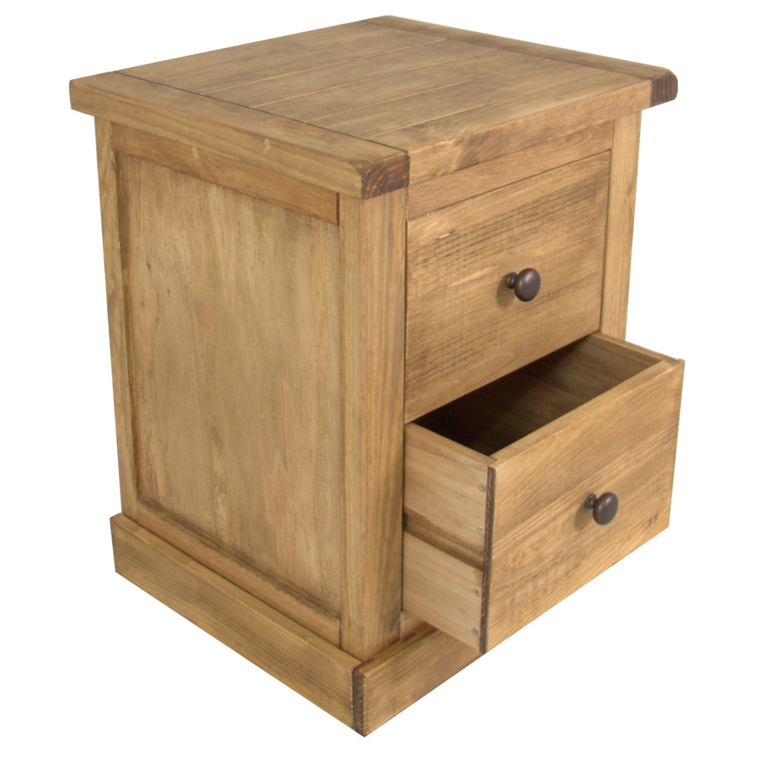 45cm W Plywood / Laminate Board Bedside Table