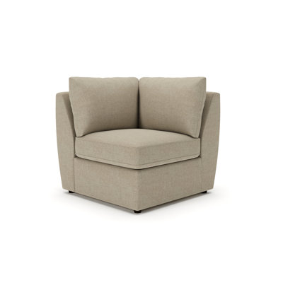 Chaise d'angle rembourrée Halston