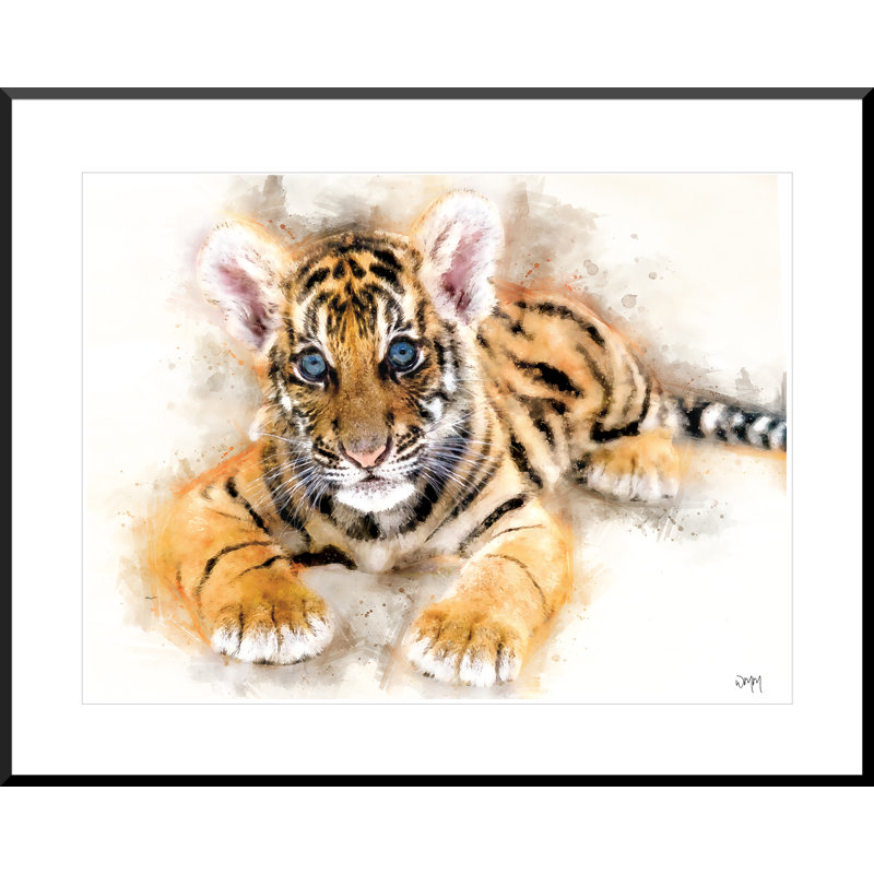 Tiger Cub - Single Picture Frame Print