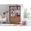 Mosayk 185cm H x 115cm W Solid Wood Standard Bookcase