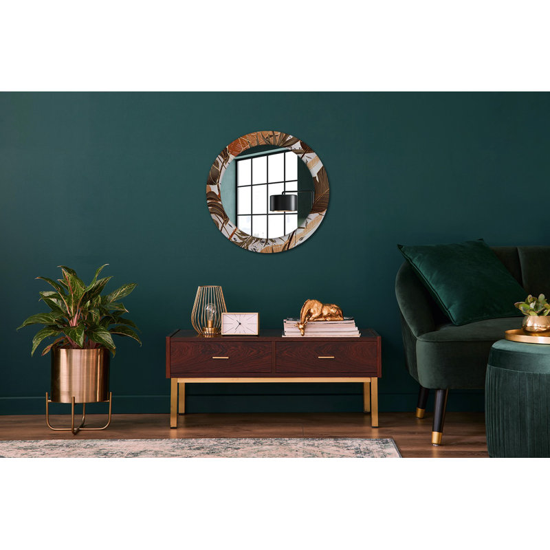 Huldar Glass Flat Wall Mirror
