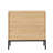 Set Of 2 Console Table, Side Table With Rattan Door