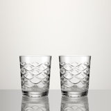 Winter Wonders Double Old Fashioned, Pinecone, Set of 2