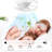 19" White Feather Bedroom Fan Light With Remote Control, Dimmable, 7 Blades, Reversible DC Motor, With LED Light