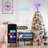 Christmas Tree Topper, 9" Lighted Christmas Tree Topper Star KBG LED 20 Light Modes Colour Changing USB Powered With Versatile Remote Controller For Xmas Decorations