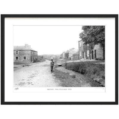 Skeeby, The Village 1913 by Francis Frith - Single Picture Frame Print