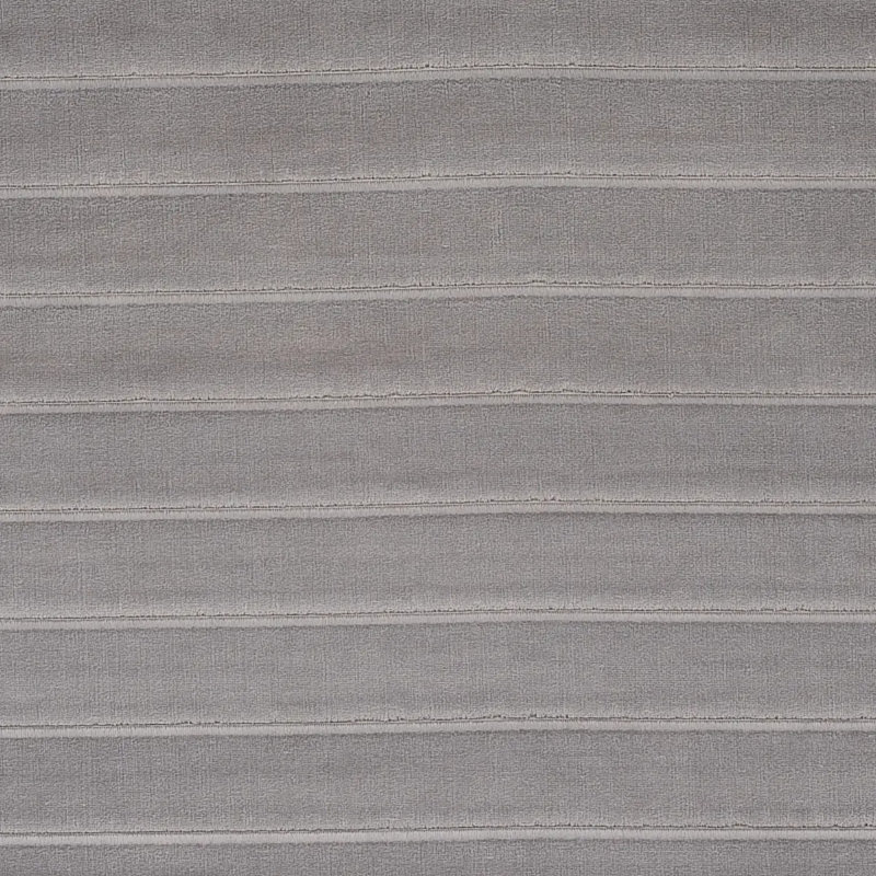 Tissu en velours cannelé Schumacher x Patterson Flynn Frederika, Loutre grise