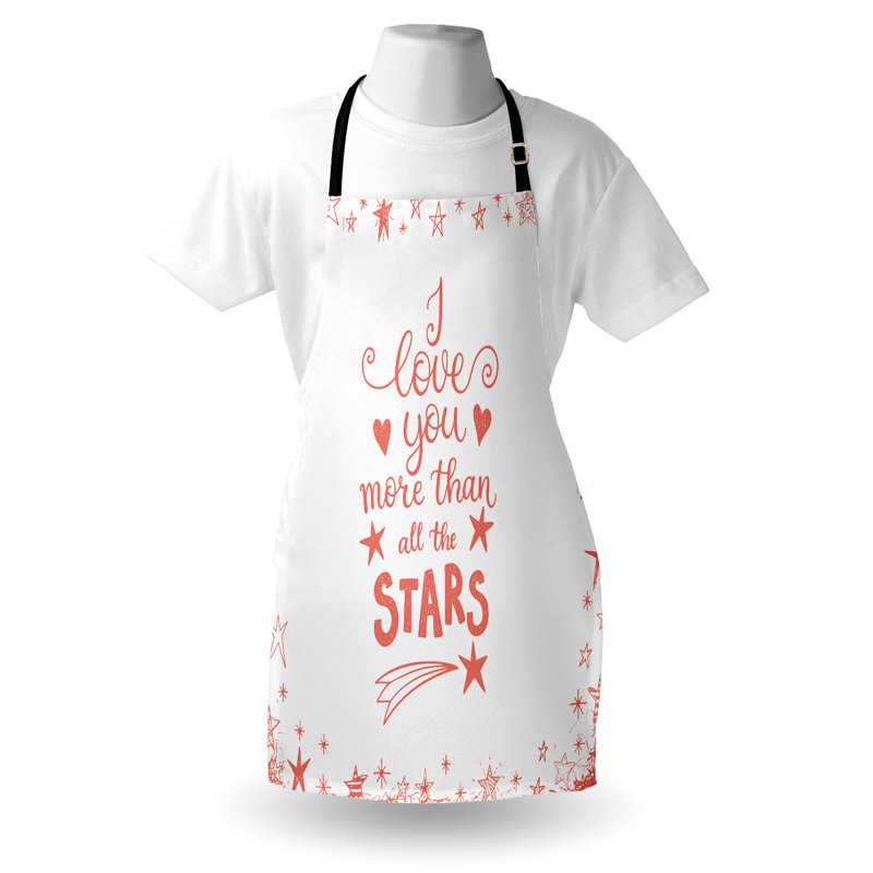 No Pattern Bib Apron