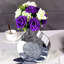 Vase de table en verre fait à la main Cerrie