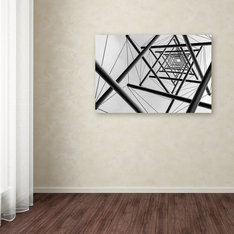 « lines », reproduction d’impression sur toile tendue, H 30 po x l 47 po