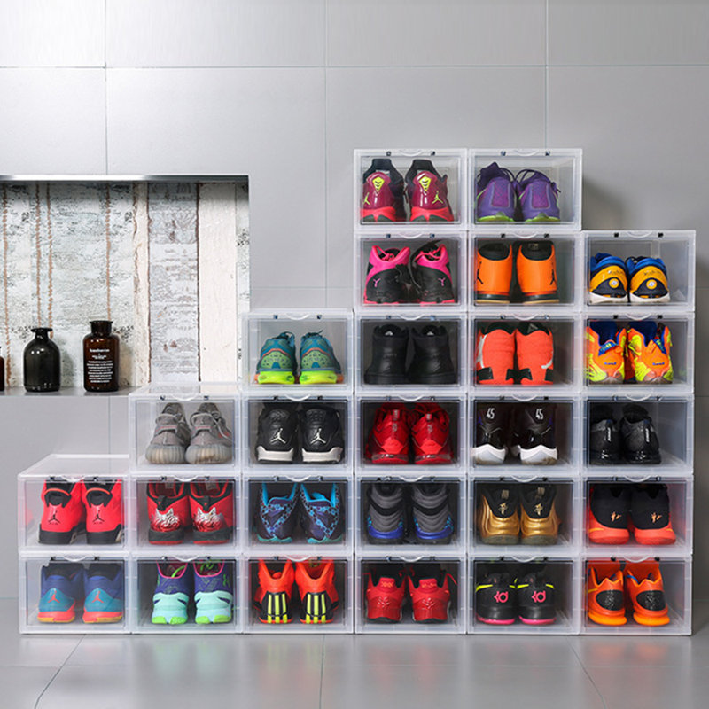 1 boîte de rangement pour chaussures, Blanc