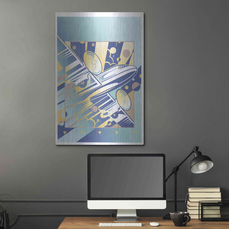 «Take Off Blue» par David Chestnutt, H 36 po x l 24 po