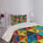 Modern & Contemporary Polyester Geometric Shapes Coverlet-41894843