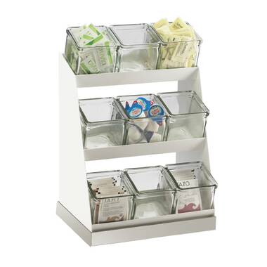 Classic Coffee Condiment Organizer - Cal-Mil Plastic Products Inc.