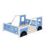 Lit plateforme double avec roulettes-1839483825