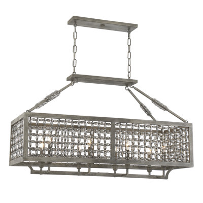 Lustre linéaire à 8 lumières Herma