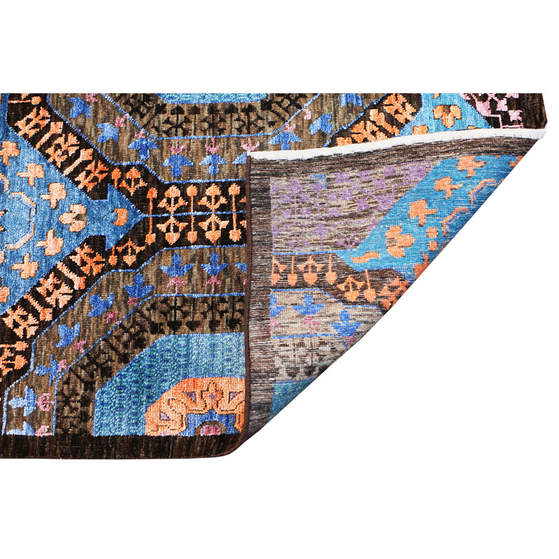 Wool Area Rug, Rectangle 10' x 14'