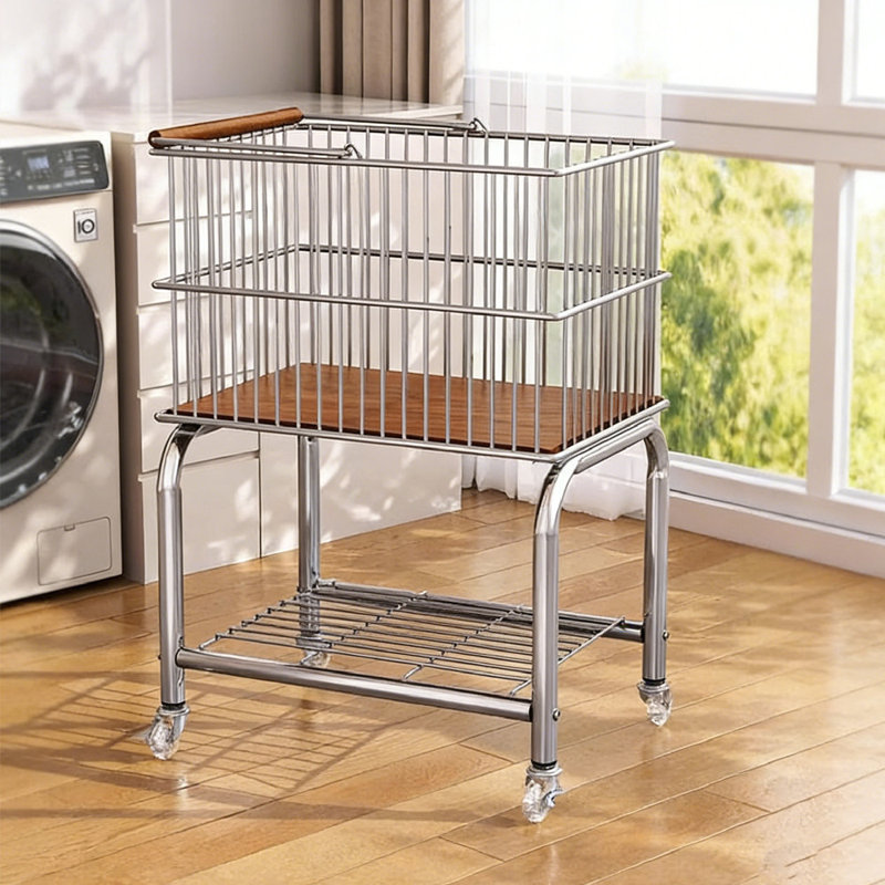 Metal Laundry Cart