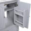 Bathroom Vanity With Sink, Door Shelf And Soft-Closing Door-2083441345