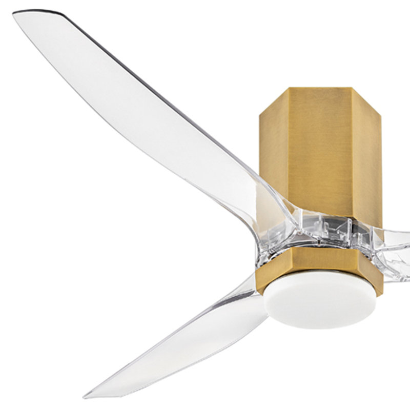 Ventilateur intelligent à double montage DEL 52 po Hinkley Fan Facet