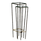 Stiletto Glass Nesting End Table