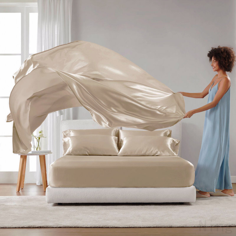 Ensemble de draps de luxe très grand, Édredon très grand