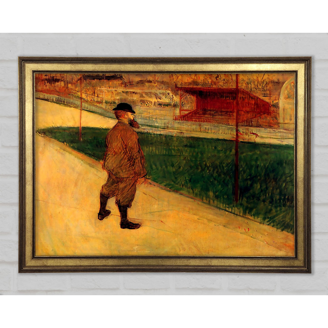 Toulouse Lautrec Tristan Bernard - Einzelner Bilderrahmen Kunstdrucke