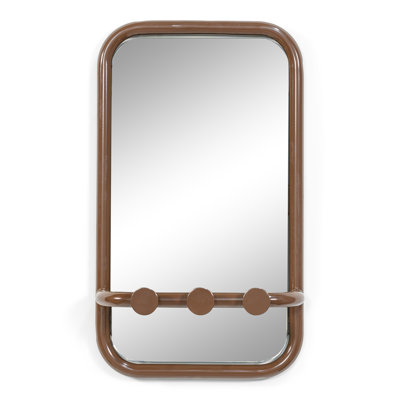 Retro Steel Rectangle Mirror