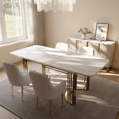 Table de salle à manger extensible Luxury Luxury