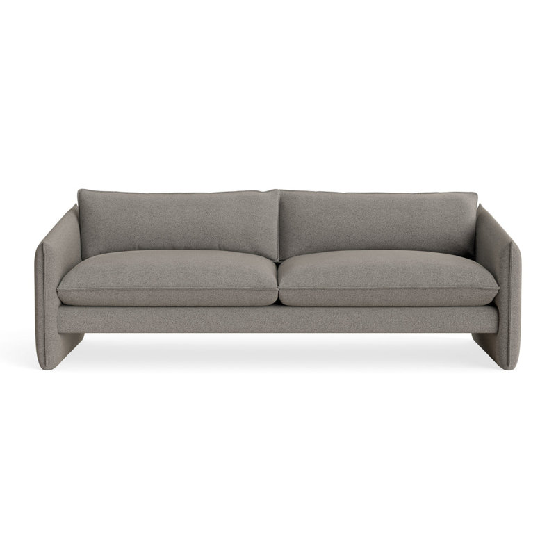 Canapé Softmore, H 34 po x l 96 po x P 40 po, Noir Sanford
