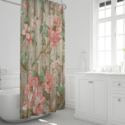 Rideau de douche simple Lorena