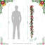 Guirlande 6 pi Christmas Bell, Pinecone & Berry Bow