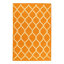 Geometric Area Rug in Brown