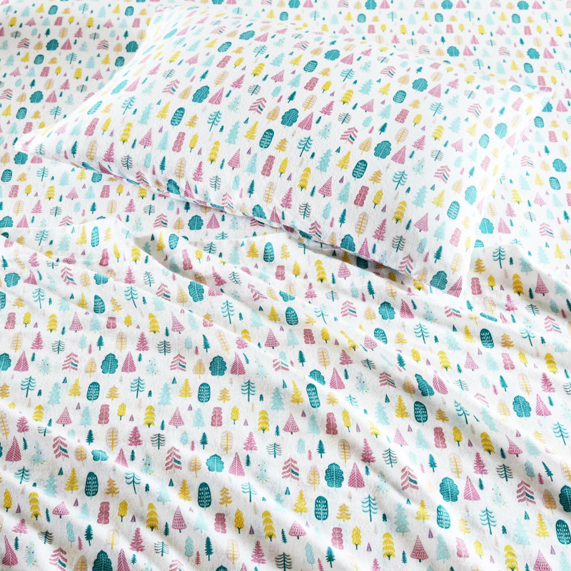 Drap en flanelle pour lit simple TG