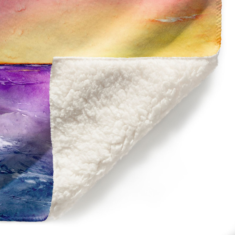  Couverture douce en sherpa, 51 po x 60 po