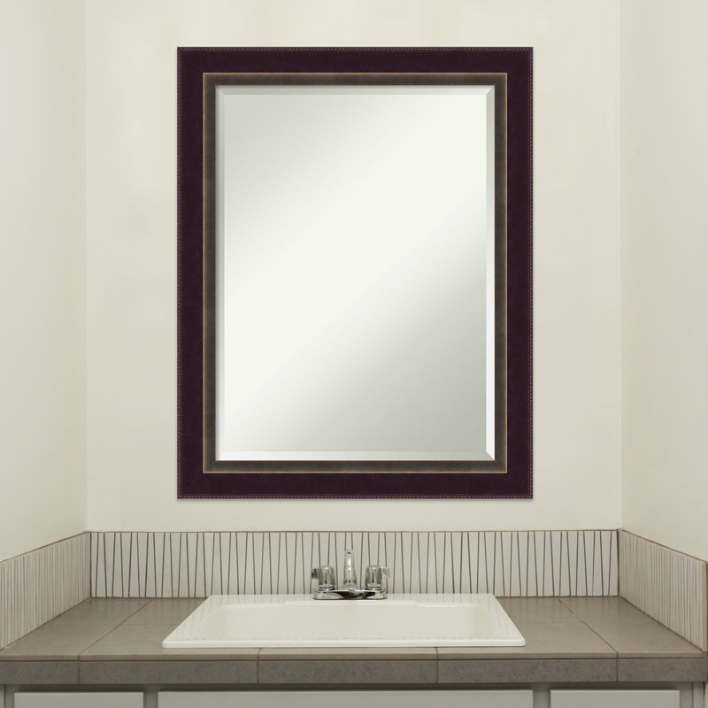 Flat Mirror, 28.5" H x 22.5" W