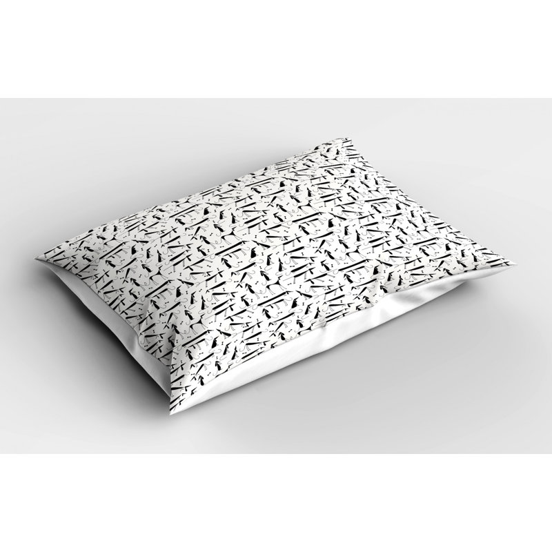 Dachshund Polyester Sham Set, Twin