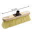 Indoor Sweeping Broom with Soft Bristles and Wooden Handle