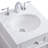Rivers 18'' Single Bathroom Vanity with Marble Top-1105583595