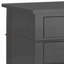 Carlton - Table de chevet - Noir