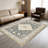 Grey Floral Area area rugs for Living Room, Soft and Comfortable, Suitable for all seasons, easy to maintain, machine washable Indoor floor mat, Under Table Farmhouse suitable for Bedroom, Dining Room, Study, Patio, Balcony, Home Decor-1979581617