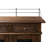 Covent Gardens 96 " W Oak Solid Wood and Iron Sideboard
