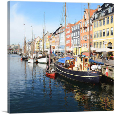 " Copenhagen Denmark Nyhavn District Docks "