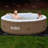 Aleko 6 Person 130 Jet Vinyl Inflatable Hot Tub-32701843