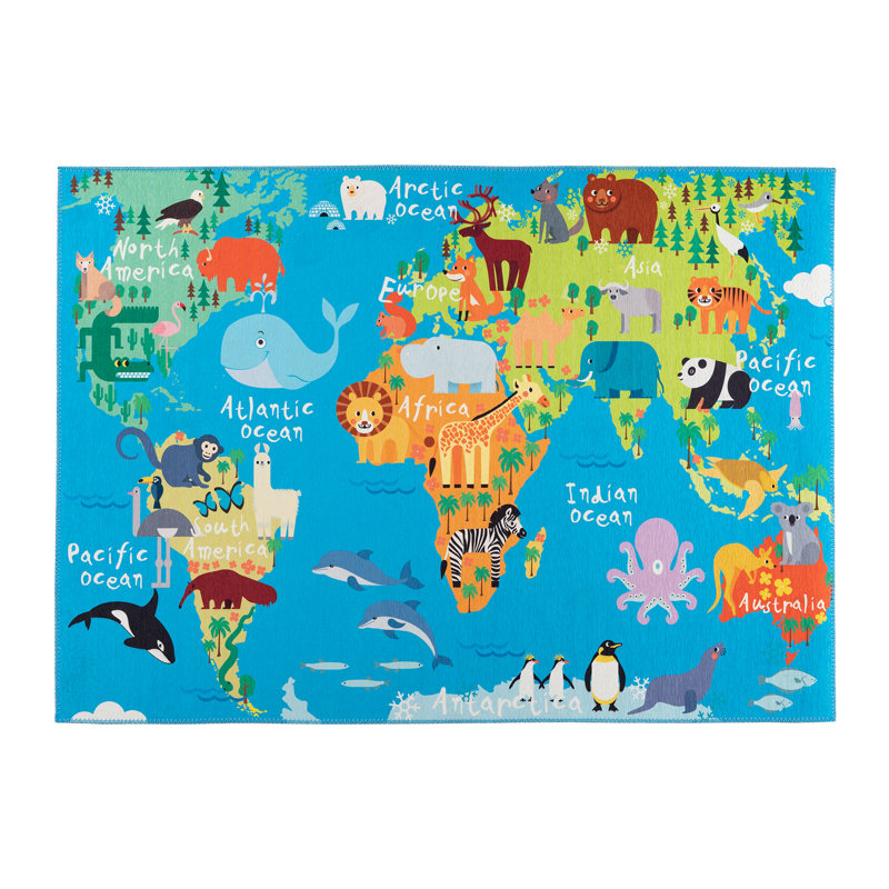 Wyatts Uni Area Rug, Rectangular 80 x 120cm