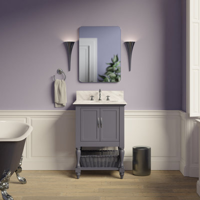 24'' Single Bathroom Vanity with Top