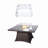 4 - Person Wicker Patio Dining Set with Square Table , Cushions Included