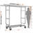 Madalin 630 lb. Capacity Rolling Clothing Rack-1859701705