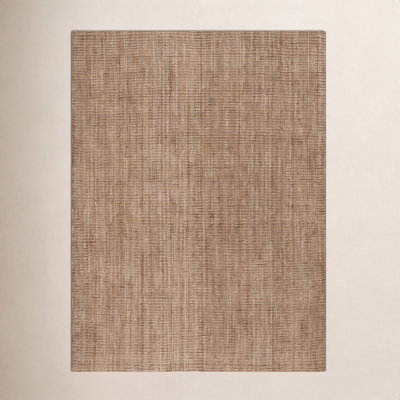 Alda Natural Gray Hand-Woven Jute Rug